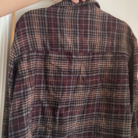 Cropped plaid flannel - Picture 4 of 4